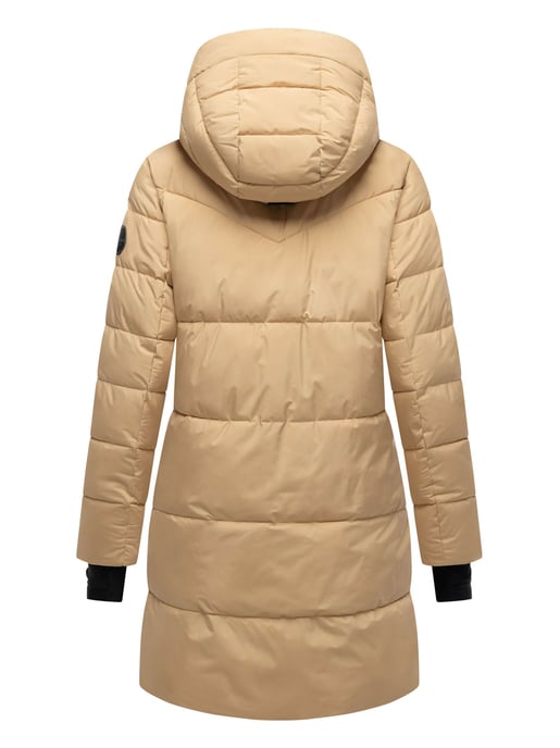 Marikoo Damen Winter-Steppjacke mit Kapuze & Fleecefutter – Kaituu - Image 4