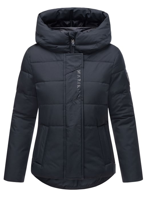 Marikoo Damen Steppjacke mit Teddy-Innenfutter & Kapuze – Elira - Image 2