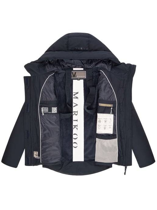 Marikoo Damen Steppjacke mit Teddy-Innenfutter & Kapuze – Elira - Image 5