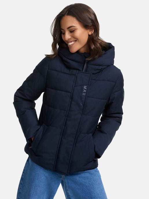 Marikoo Damen Steppjacke mit Teddy-Innenfutter & Kapuze – Elira - Image 6