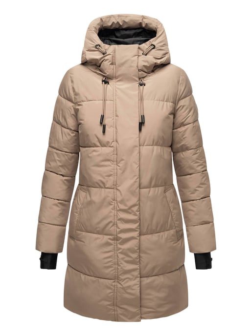 Marikoo Damen Winter-Steppjacke mit Kapuze & Fleecefutter – Kaituu - Image 2