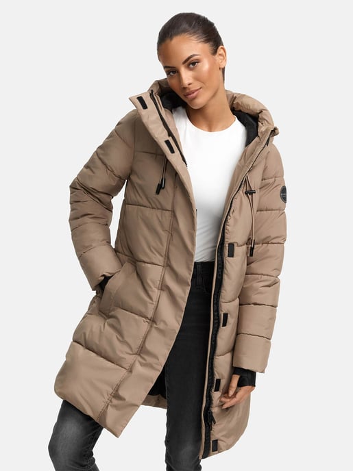 Marikoo Damen Winter-Steppjacke mit Kapuze & Fleecefutter – Kaituu - Image 6