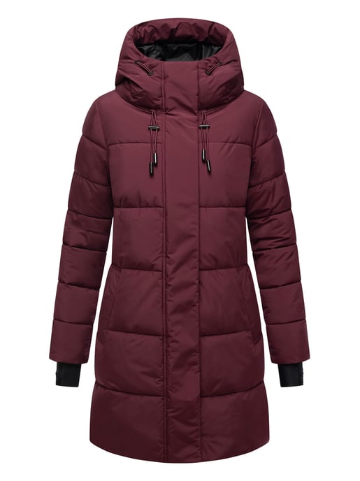 Marikoo Damen Winter-Steppjacke mit Kapuze & Fleecefutter – Kaituu - Image 2