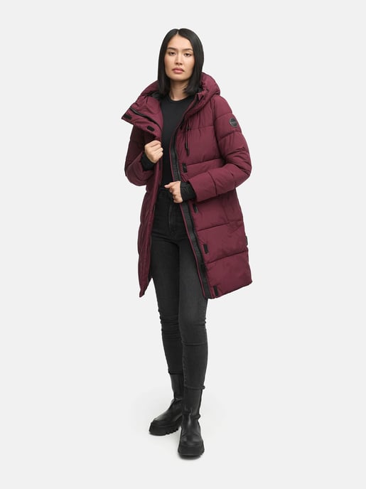 Marikoo Damen Winter-Steppjacke mit Kapuze & Fleecefutter – Kaituu - Image 6