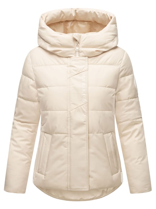 Marikoo Damen Steppjacke mit Teddy-Innenfutter & Kapuze – Elira - Image 2