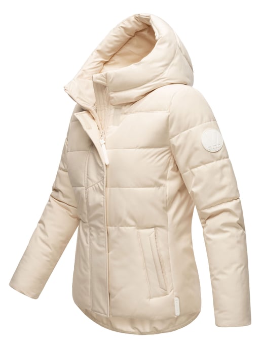 Marikoo Damen Steppjacke mit Teddy-Innenfutter & Kapuze – Elira - Image 3