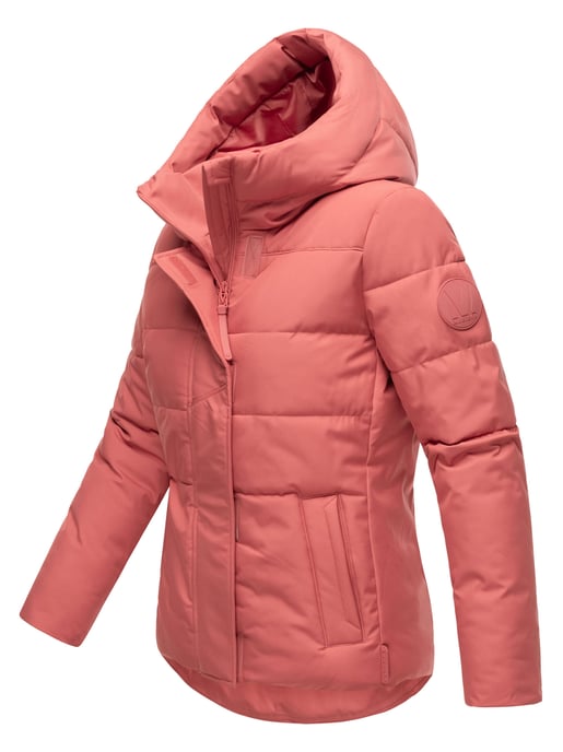 Marikoo Damen Steppjacke mit Teddy-Innenfutter & Kapuze – Elira - Image 3
