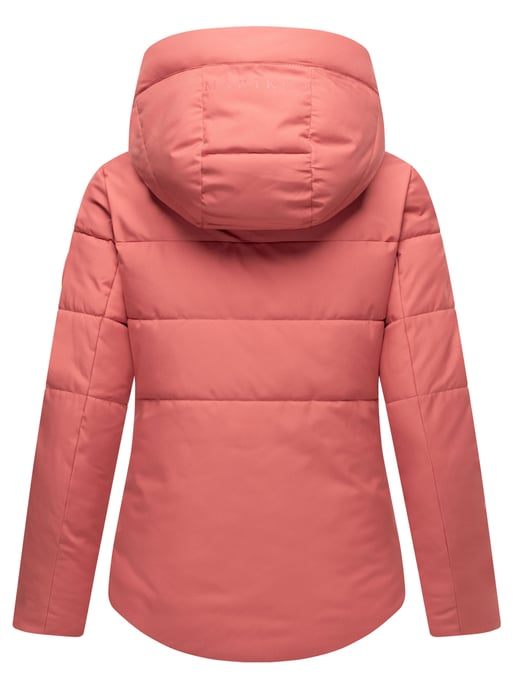 Marikoo Damen Steppjacke mit Teddy-Innenfutter & Kapuze – Elira - Image 4