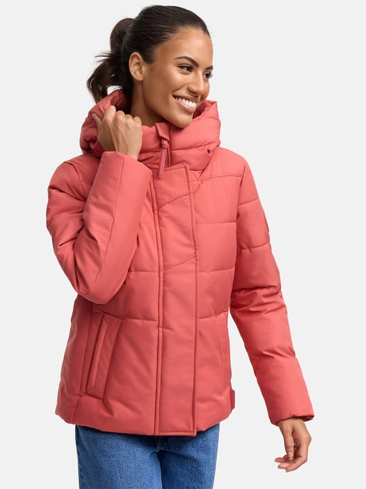 Marikoo Damen Steppjacke mit Teddy-Innenfutter & Kapuze – Elira - Image 6