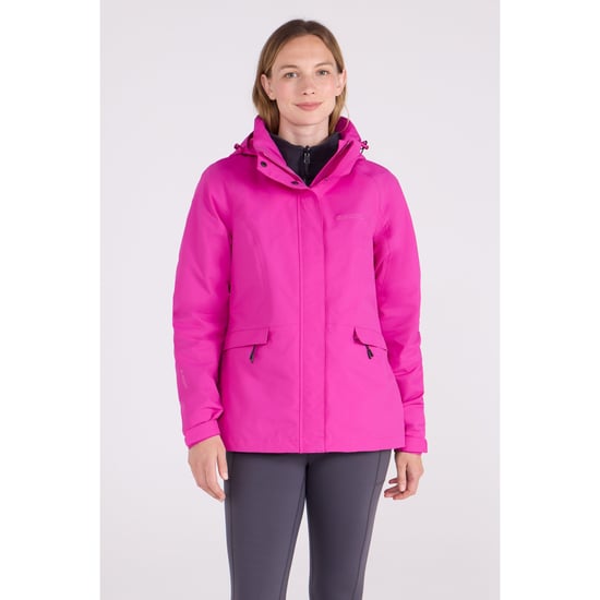 Mountain Warehouse - "Thunderstorm II" Jacke, wasserfest 3 in 1 für Damen (Leuchtend Rosa) - Image 1