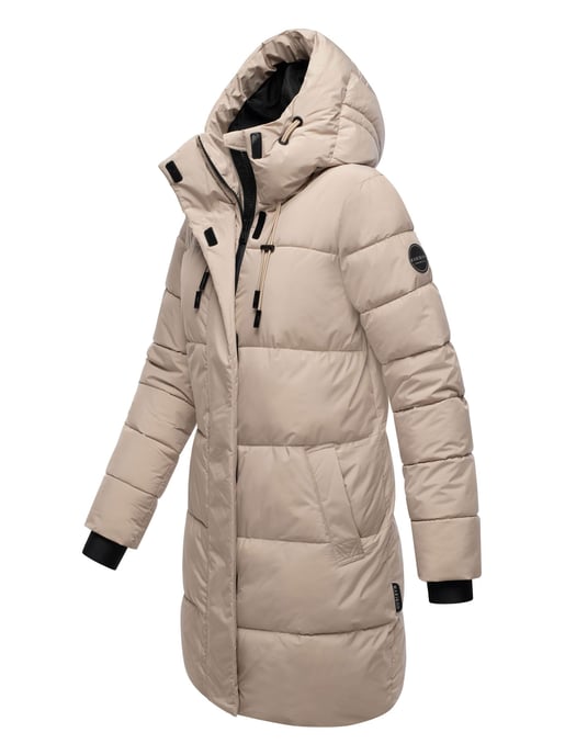 Marikoo Damen Winter-Steppjacke mit Kapuze & Fleecefutter – Kaituu - Image 3