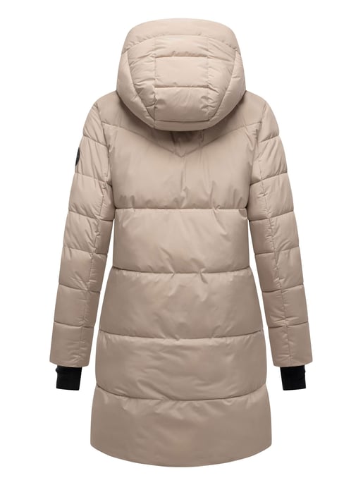 Marikoo Damen Winter-Steppjacke mit Kapuze & Fleecefutter – Kaituu - Image 4