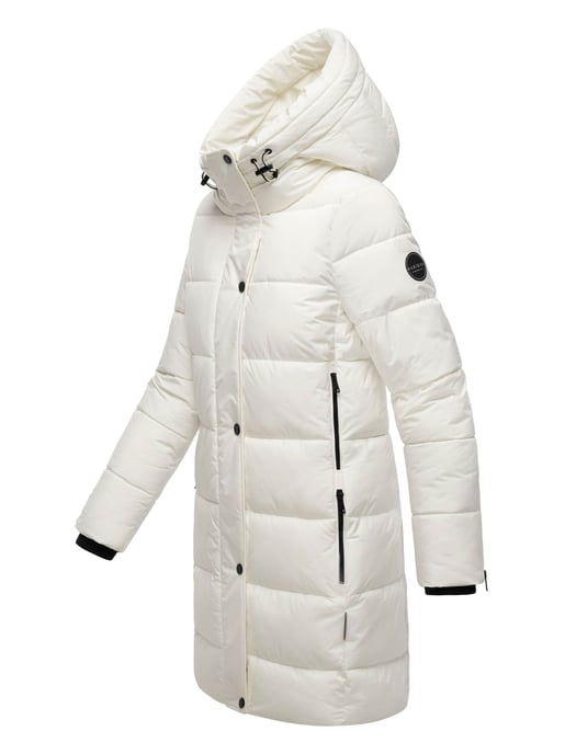 Marikoo Damen Steppjacke Karumikoo XVI – warm, stylisch & mit Kapuze - Image 3