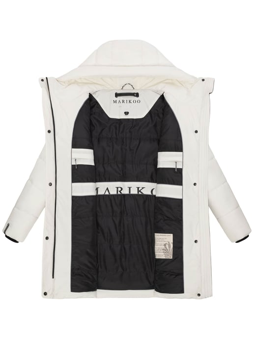 Marikoo Damen Steppjacke Karumikoo XVI – warm, stylisch & mit Kapuze - Image 5