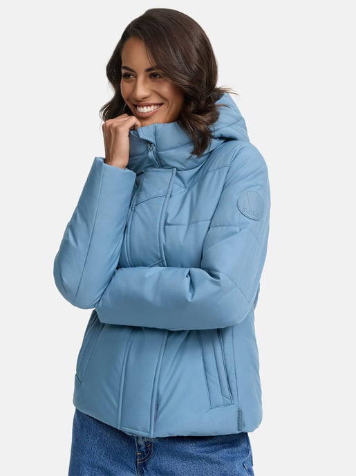Marikoo Damen Steppjacke mit Teddy-Innenfutter & Kapuze – Elira - Image 6