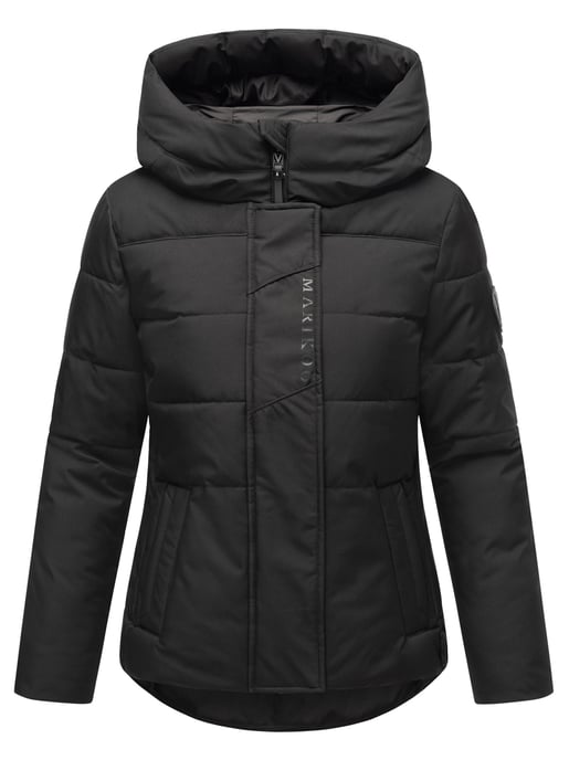 Marikoo Damen Steppjacke mit Teddy-Innenfutter & Kapuze – Elira - Image 2