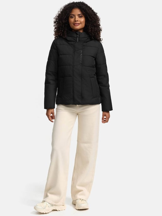 Marikoo Damen Steppjacke mit Teddy-Innenfutter & Kapuze – Elira - Image 6