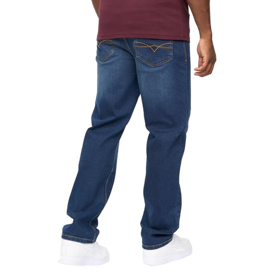 Crosshatch - "Detendu" Jeans für Herren (Dunkle Waschung) - Image 2