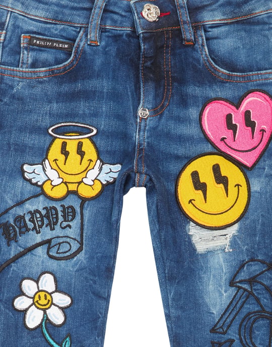 Denim-Hose Loose Fit Smile - Image 3