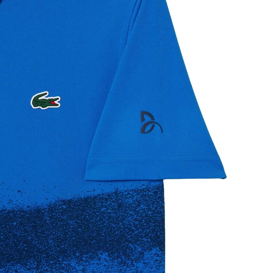 Lacoste - "Novak Djokovic" Poloshirt für Herren, Tennis (Blau) - Image 4