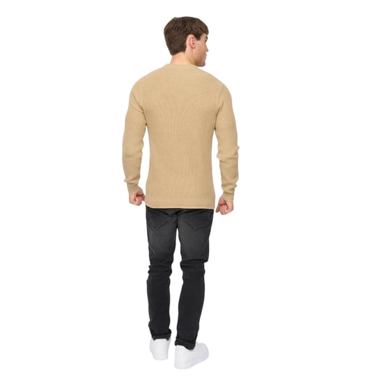 Crosshatch - "Kabstars" Pullover für Herren (Steinfarben) - Image 2