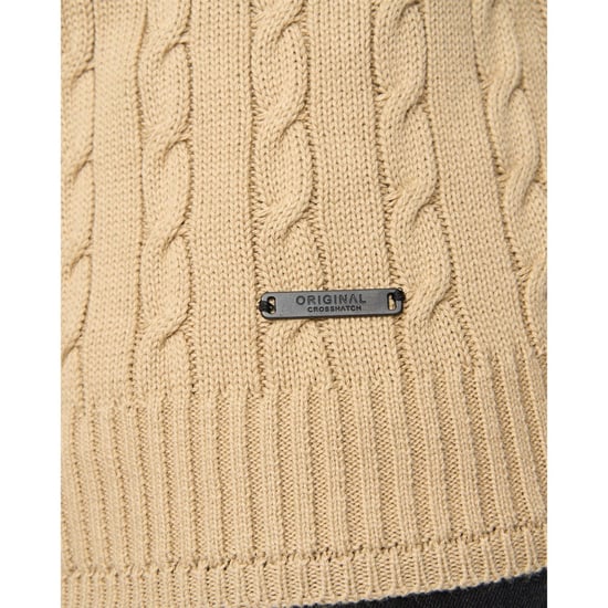 Crosshatch - "Kabstars" Pullover für Herren (Steinfarben) - Image 4