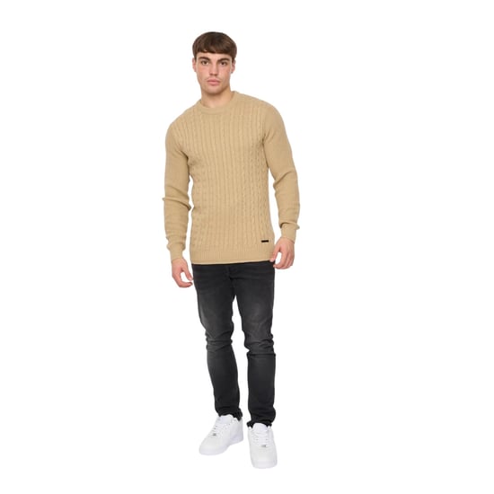 Crosshatch - "Kabstars" Pullover für Herren (Steinfarben) - Image 5