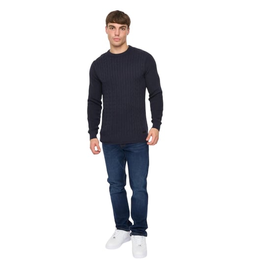 Crosshatch - "Kabstars" Pullover für Herren (Marine) - Image 5