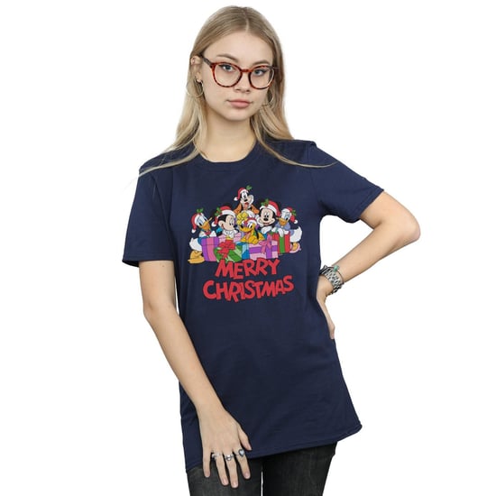 Disney - "Mickey Mouse and Friends" T-Shirt für Damen (Marineblau) - Image 2