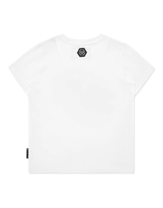 T-Shirt Round Neck Ss Strass Smile - Image 3