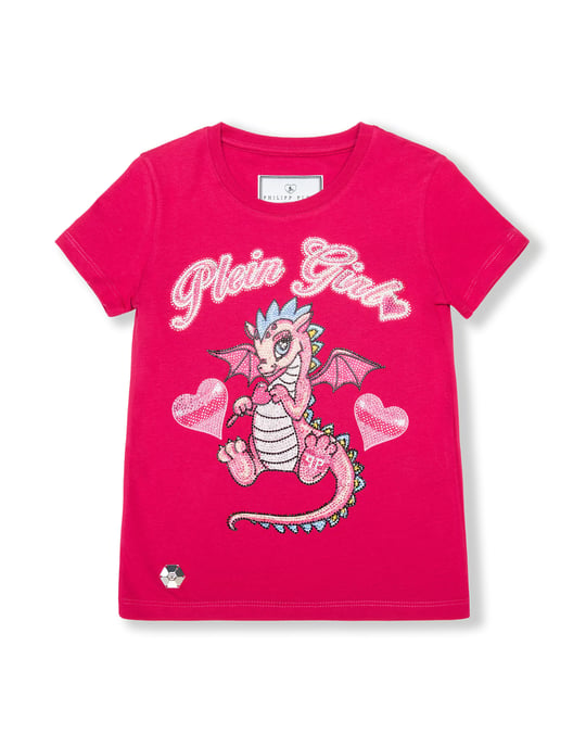 T-Shirt Round Neck Ss Dragon - Image 1