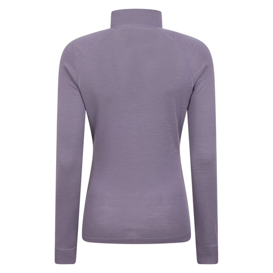 Mountain Warehouse - Thermo-Top Reißverschluss für Damen (dunkellila) - Image 2