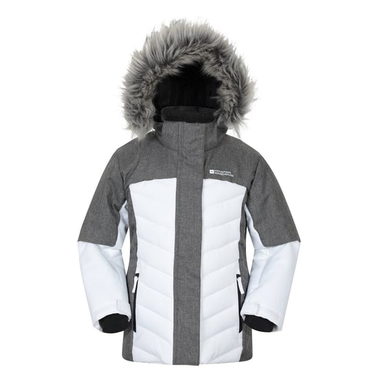 Mountain Warehouse - "Pyrenees" Skijacke für Kinder, Wattiert (Weiß) - Image 1