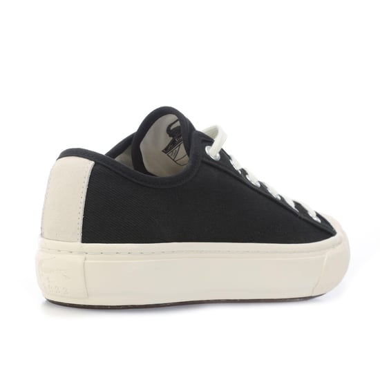 Lacoste - "Backcourt 2.0" Sneaker für Herren, Canvas, niedrig geschnitten (Schwarz) - Image 3
