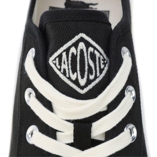 Lacoste - "Backcourt 2.0" Sneaker für Herren, Canvas, niedrig geschnitten (Schwarz) - Image 5