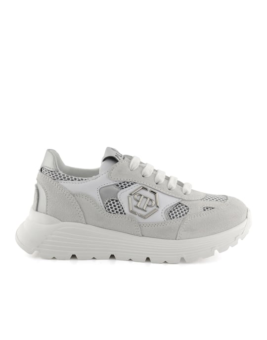 Suede Low-Top Sneakers - Image 1