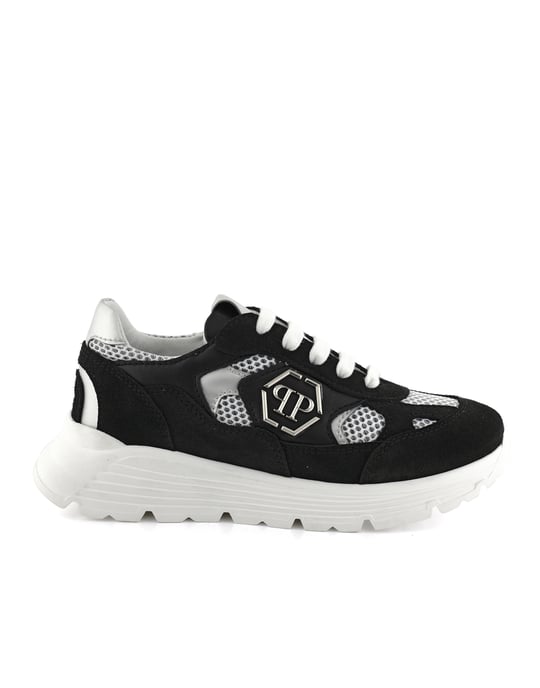 Suede Low-Top Sneakers - Image 1