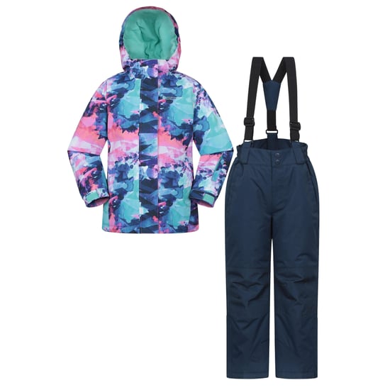 Mountain Warehouse - Skijacke Set für Kinder (Dunkel-Lila) - Image 2