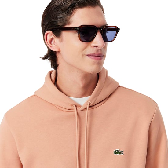 Lacoste - Kapuzenpullover für Herren, Fleece, Bio-Baumwolle (Orange) - Image 4