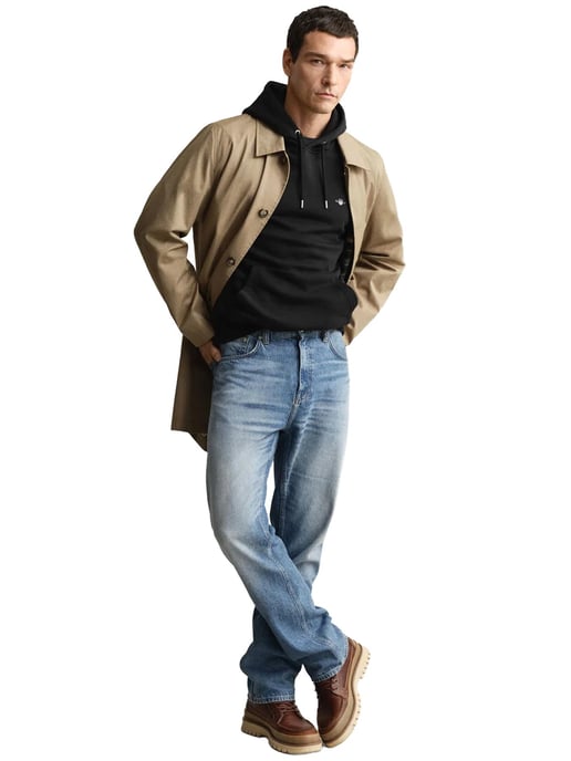 Gant | Herren Regular Fit Shield Hoodie - Image 4