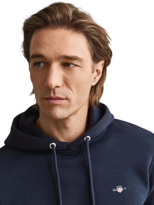 Gant | Herren Regular Fit Shield Hoodie - Image 3