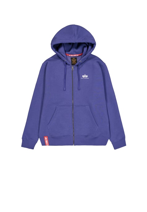 Basic Small Logo Zip Hoodie - Image 1