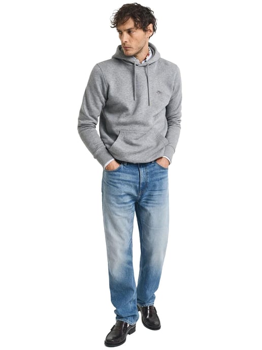 Gant | Herren Regular Fit Shield Hoodie - Image 4