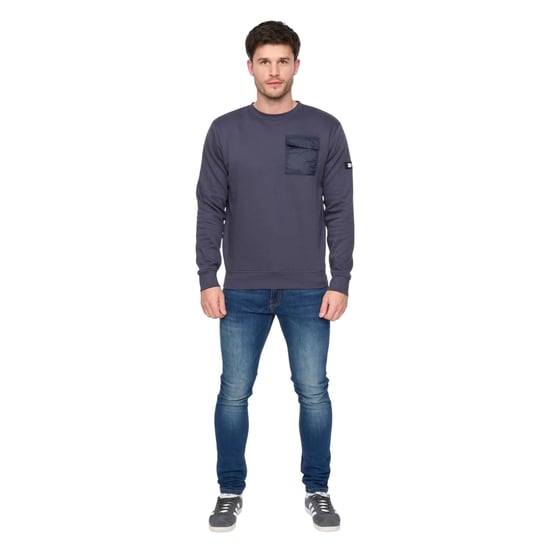 Duck and Cover - "Trentforth" Sweatshirt Rundhalsausschnitt für Herren (Dunkel-Marineblau) - Image 5