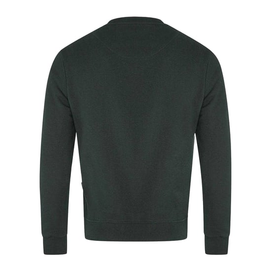 Aquascutum - "Aldis" Sweatshirt für Herren, Logo (Schwarz) - Image 2