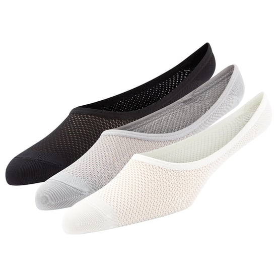 Superga - Socken Nicht abzeichnend für Damen (3er-Pack) (Weiß/Grau/Schwarz) - Image 1