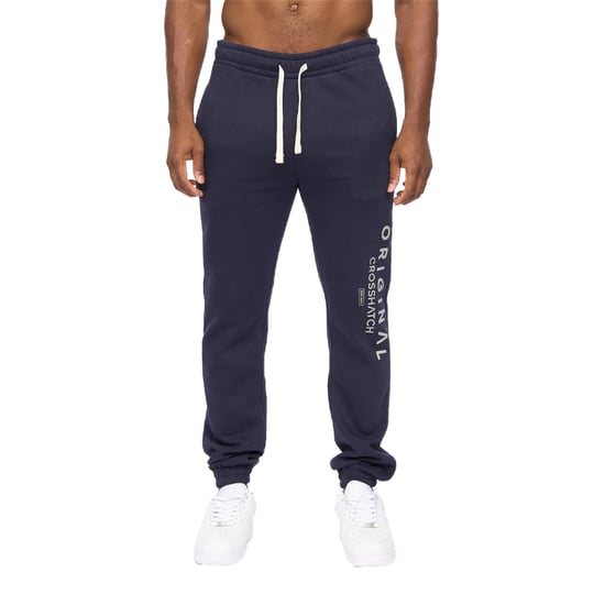 Crosshatch - "Jamals" Jogginghosen für Herren (Marine) - Image 1