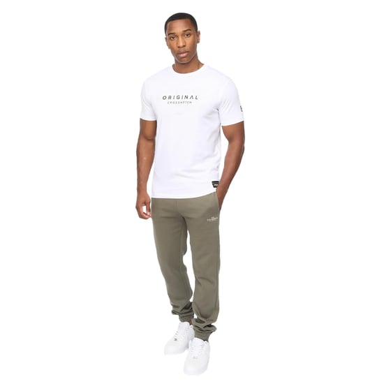 Crosshatch - "Mappedout" Jogginghosen für Herren (Oliv) - Image 3