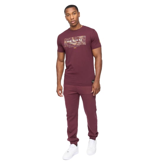 Crosshatch - "Mappedout" Jogginghosen für Herren (Trauben-Lila) - Image 3