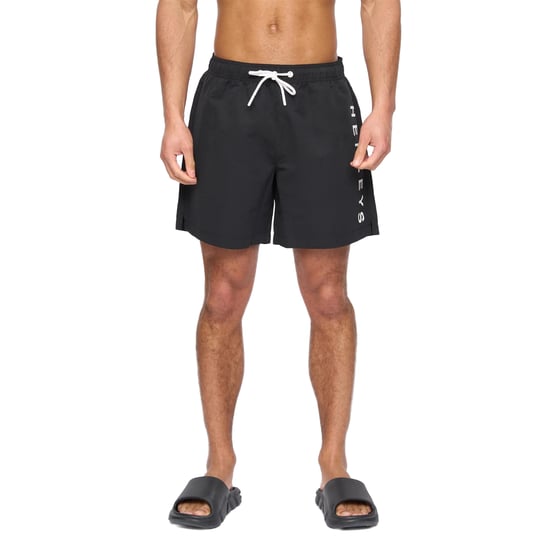 Henleys - "Henybold" Badeshorts für Herren (Schwarz) - Image 1